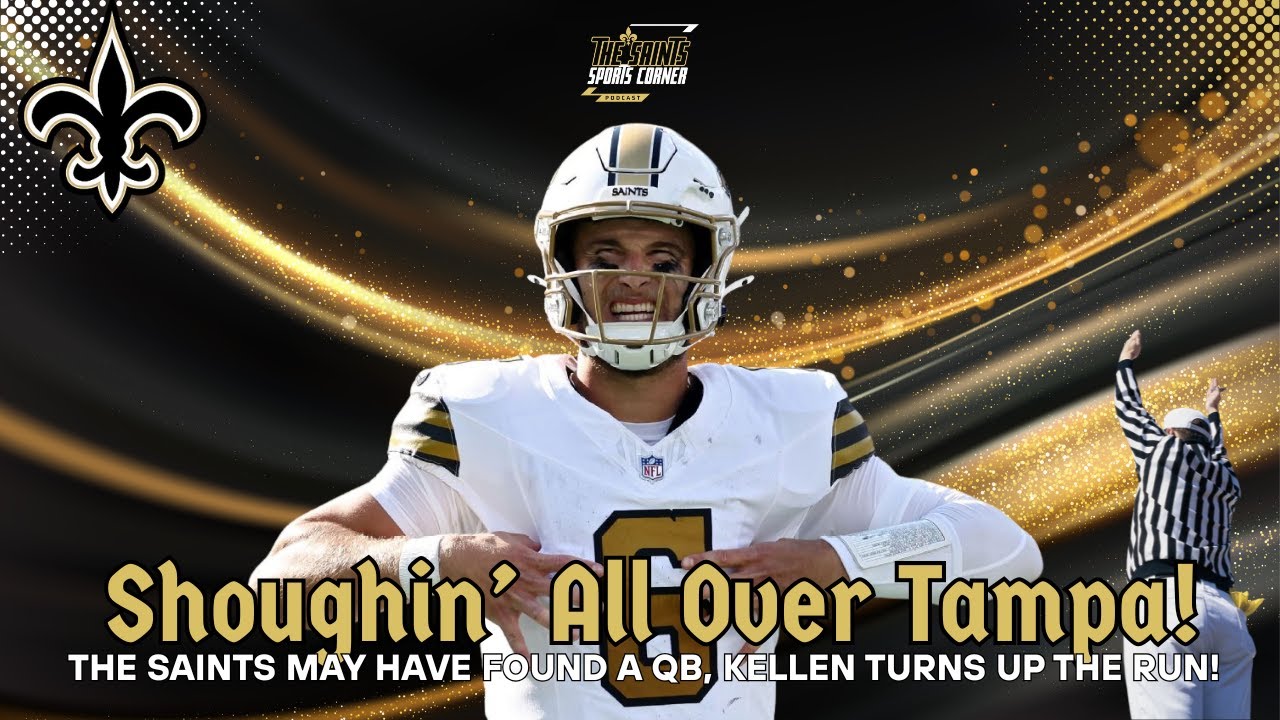 TYLER SHOUGH JUST PROVED HE’S THAT GUY! SAINTS’ FUTURE QB? FULL HEART, FULL FIGHT, FULL WIN! ⚜️🔥
