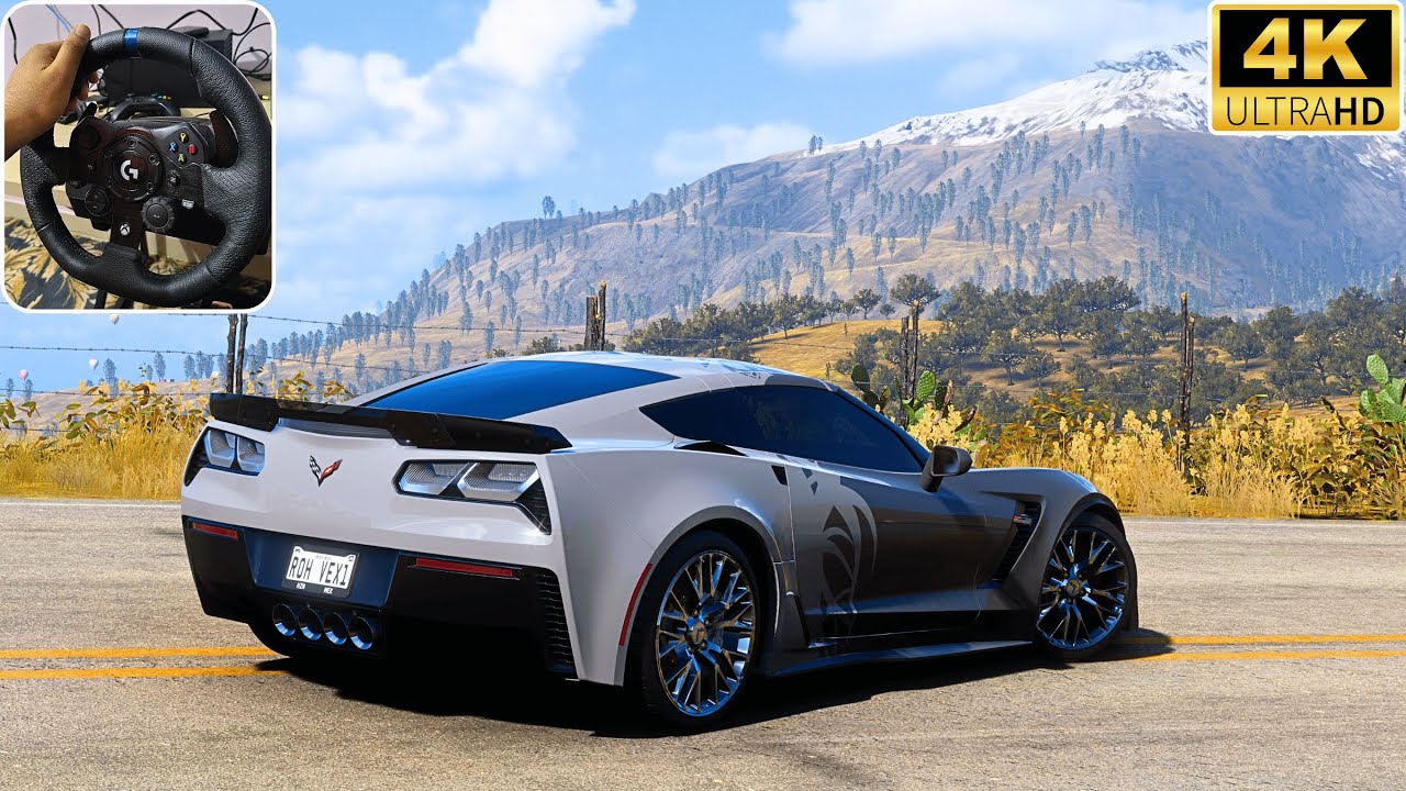 I Drove the 650HP Corvette Z06 WRONG... | Forza Horizon 5 Wheel Cam