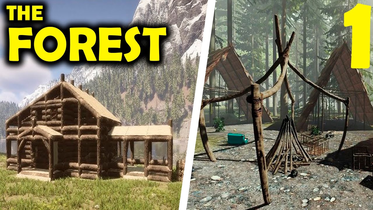 ¡Nos mudamos al vecindario más peligroso de The Forest! 🏚️🔥 #1 - The forest con thad