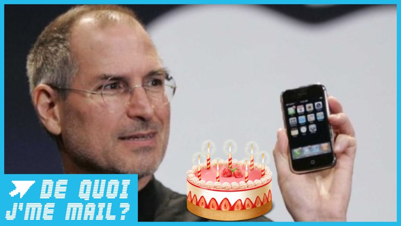 L'iPhone f&ecirc;te ses 10 ans : les dates clefs  DQJMM (2/3)