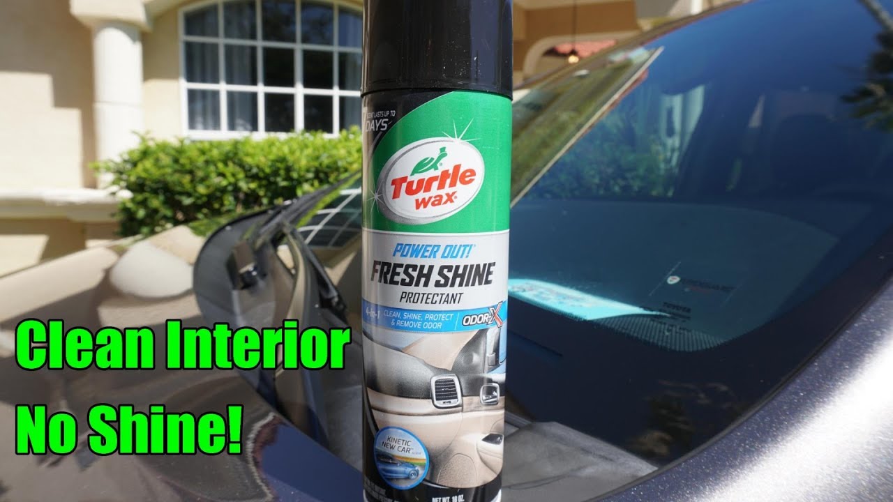 Turtle Wax Power Out Fresh Shine Protectant Review on a Toyota Sienna SE. 2018