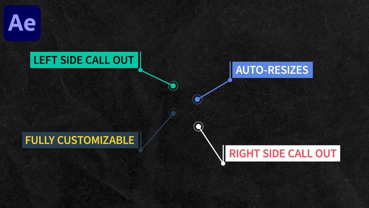 Create Advanced, Fully Customizable Call-Out Titles in After Effects (Step-by-Step Tutorial)