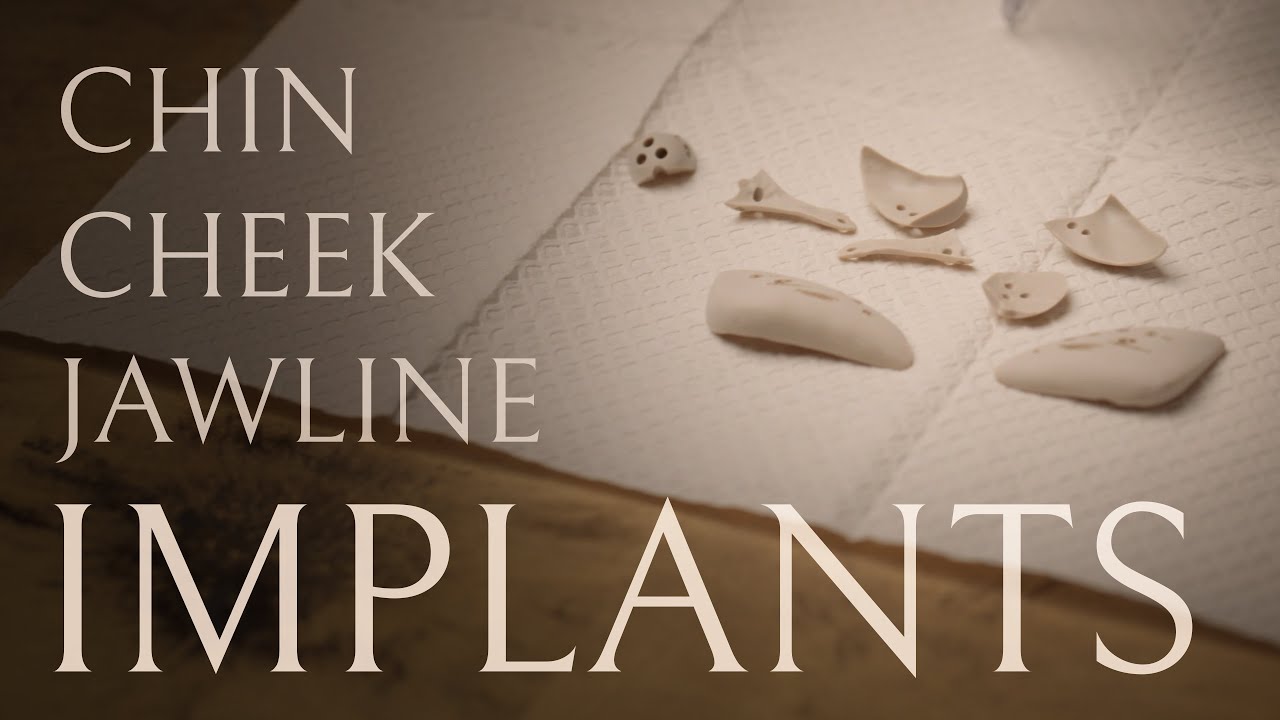 8 FACIAL IMPLANTS IN 1 PATIENT | Jawline, Chin, AND Cheek Implants | Plastic Surgeon explains HOW