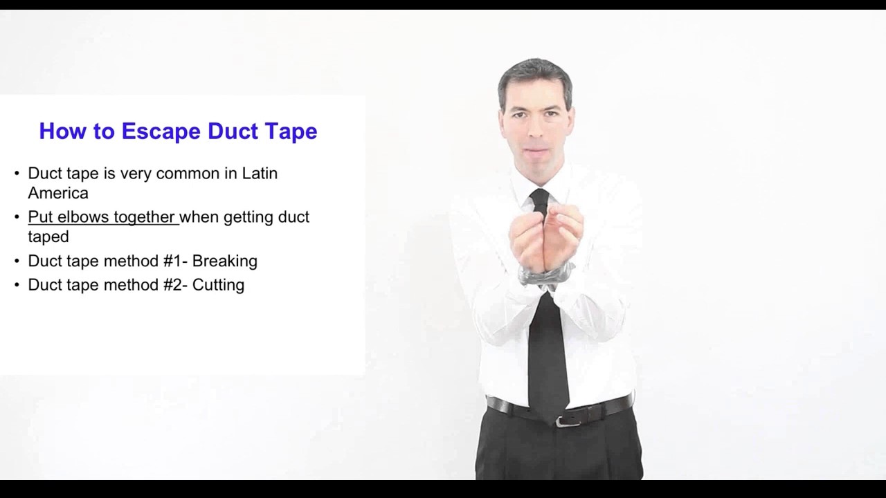 HOW TO ESCAPE DUCT TAPE