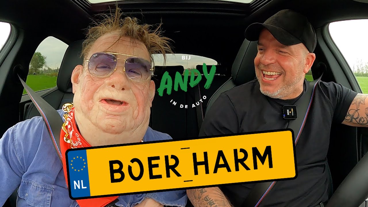 Boer Harm - Bij Andy in de auto!