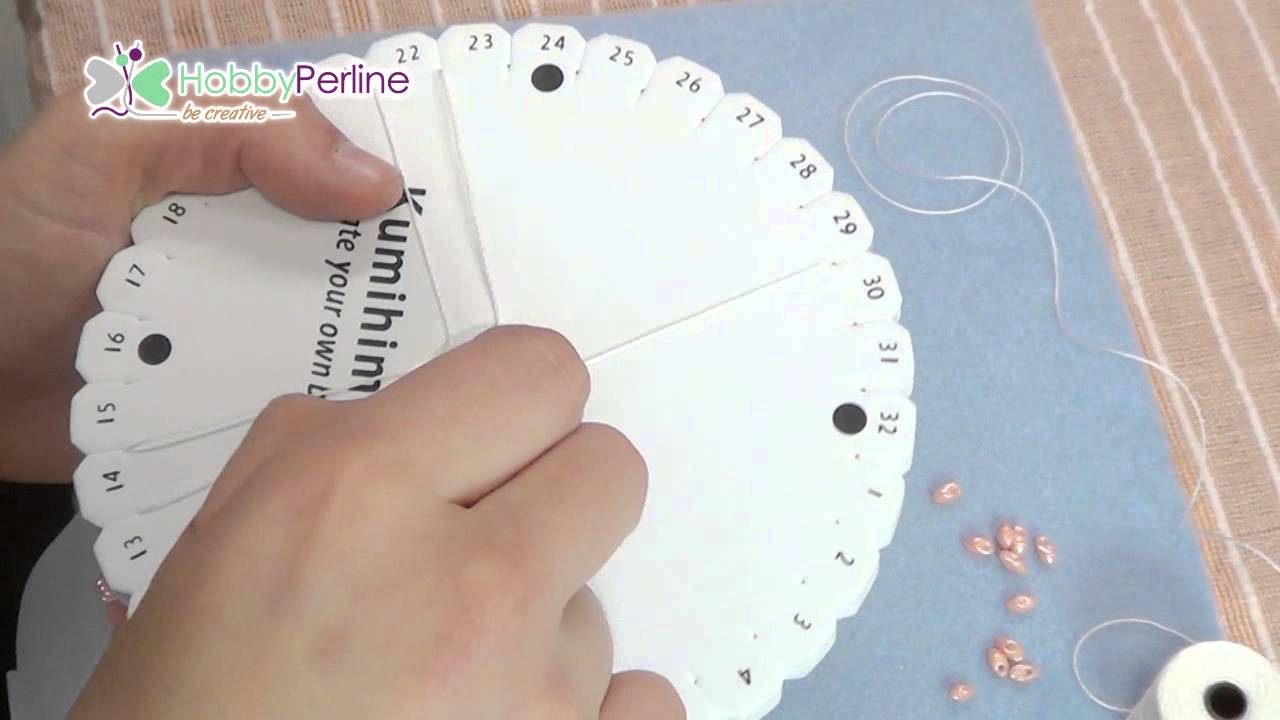 Bracciale con long magatama & kumihimo | TECNICA - HobbyPerline.com