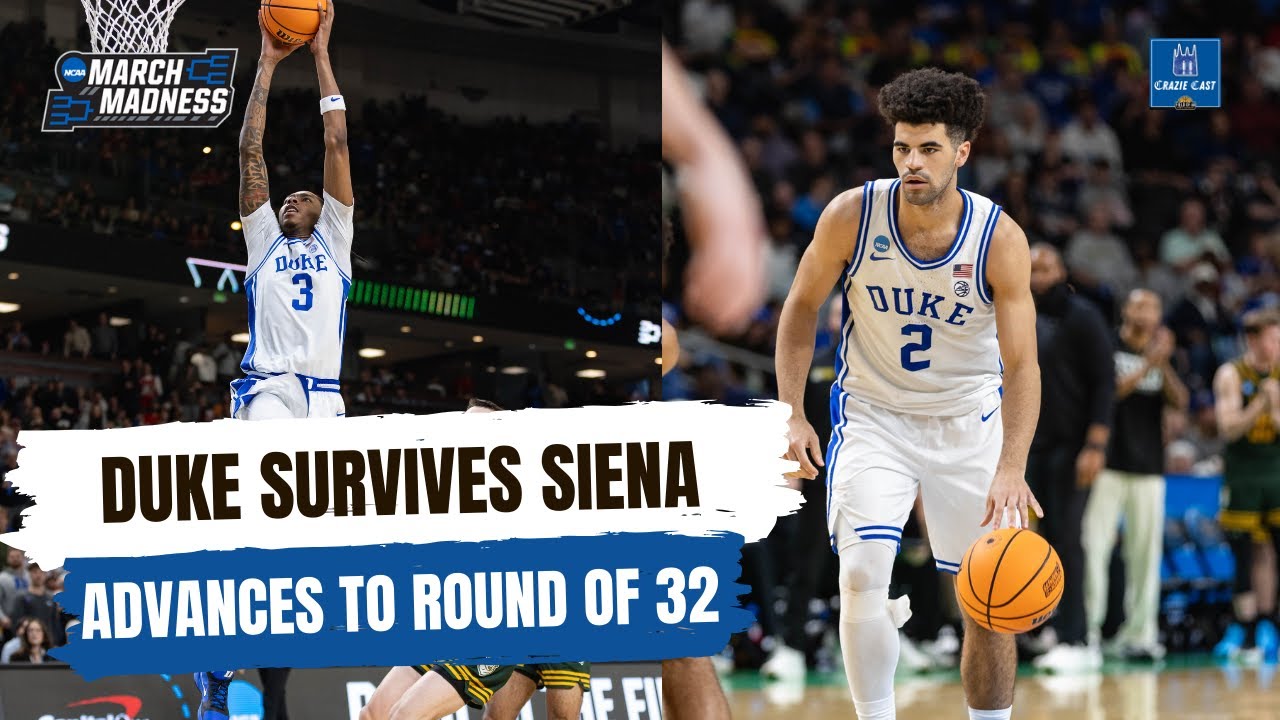 Duke SURVIVES Historic Upset to Siena, TCU Preview | Crazie Cast