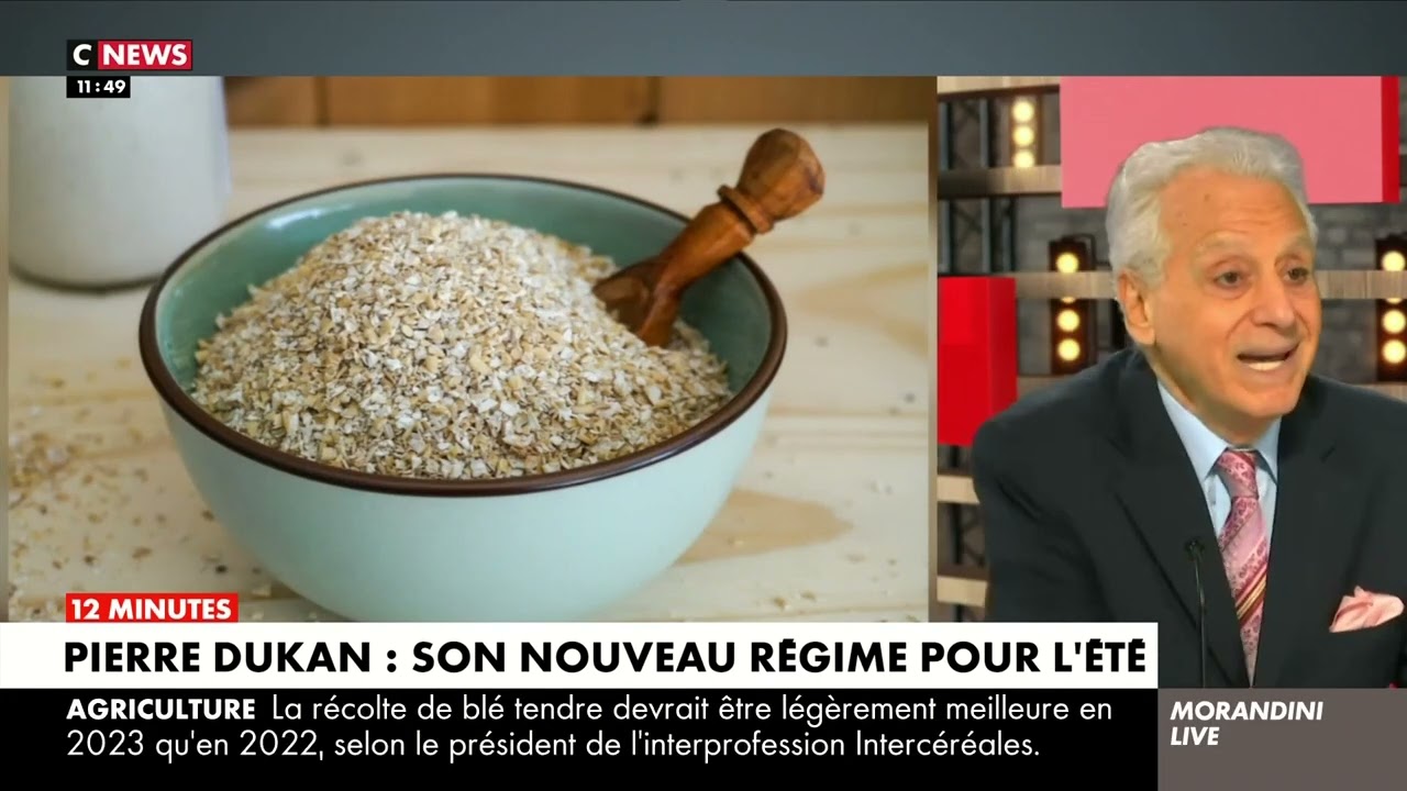 Pierre Dukan chez Morandini Live le 06/07/2023