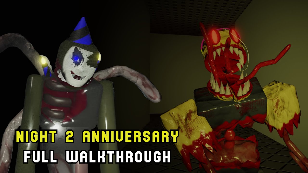 Residence Massacre - Night 2 Anniversary [Normal + Bloodmoon] | Full Walkthrough