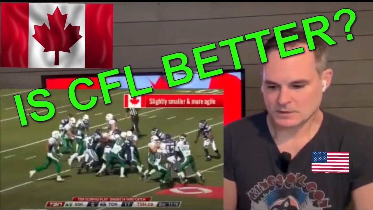 American Reacts - CFL vs NFL - Which is Better?