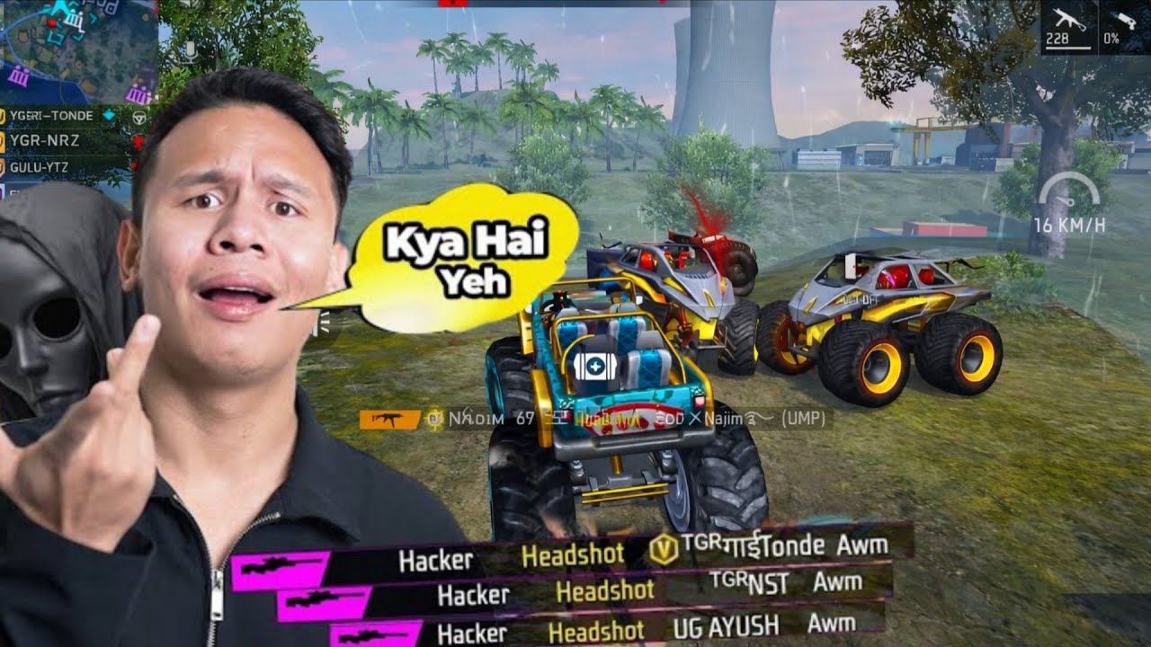 😱 Kya Hai Yeh?! 5 Monster Gaadi + TONDE Dai Headshot Marega 😡 | Free Fire 🔥
