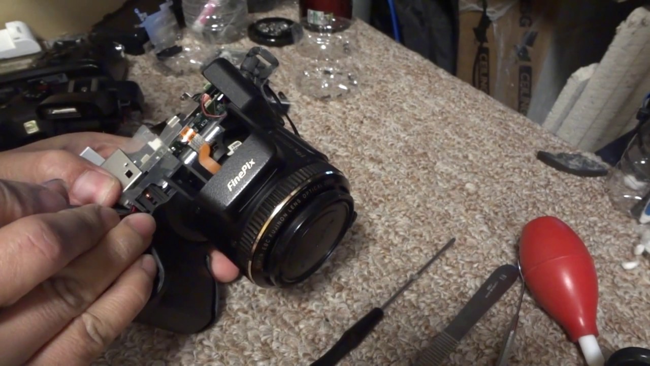 how to disassemble FUJIFILM FINEPIX S7000 part 03/tháo máy fujifilm finepix s7000