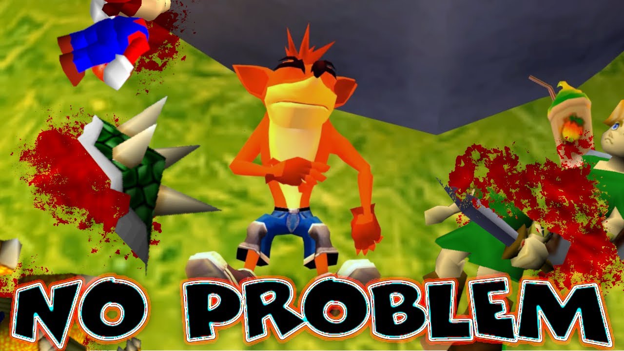 SUPER SMASH REMIX MODS - WE HAVE A BIG PROBLEM?!?/EAT ALL MY NUTS??!