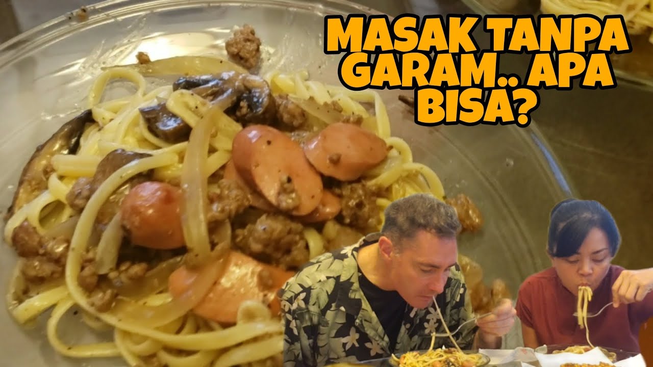 MASAK TANPA GARAM DAN MENU APA ADANYA  #devicharles