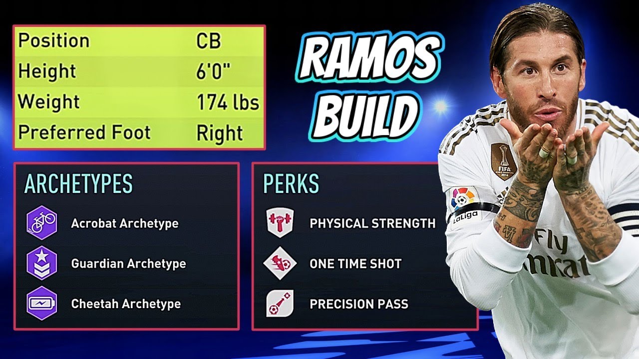 ANCHOR in the BACK! BEST SERGIO RAMOS CENTER BACK (CB) BUILD in FIFA 22 PRO CLUBS!