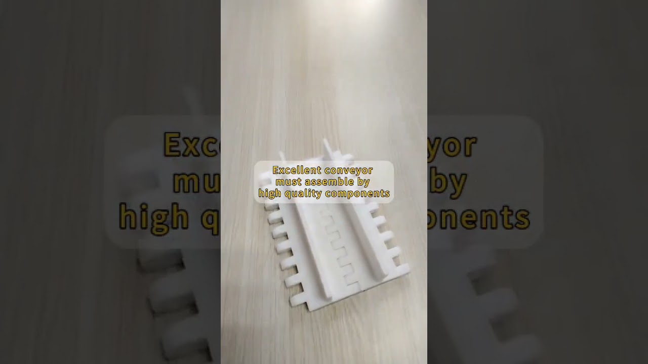 Excellent conveyor must assemble by high quality components