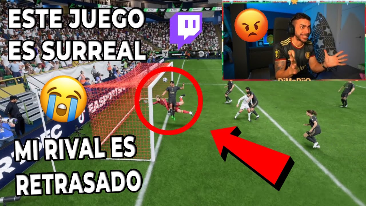 EL PARTIDO con MÁS LLOROS de DjMaRiiO en TODO FC 24 | Lloros y Enfados FC 24