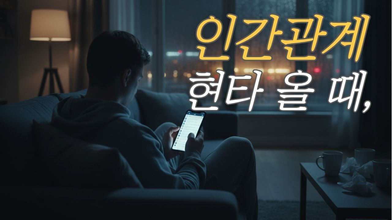 서른 넘어 친구가 줄어드는 게 축복인 이유: 인간관계 스트레스에서 벗어나 나를 구원하는 법
