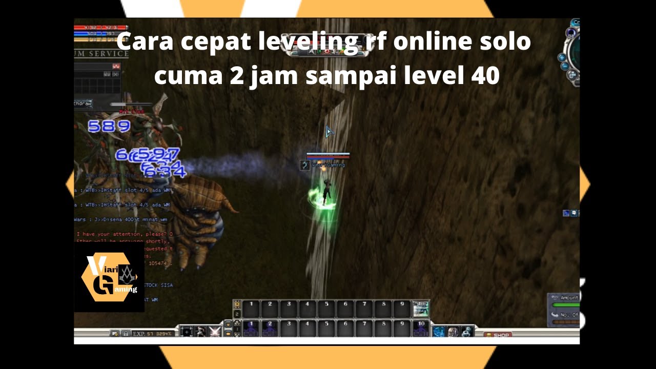 Cara cepat leveling race Cora RF online solo cuma 2 jam sampai lv 40