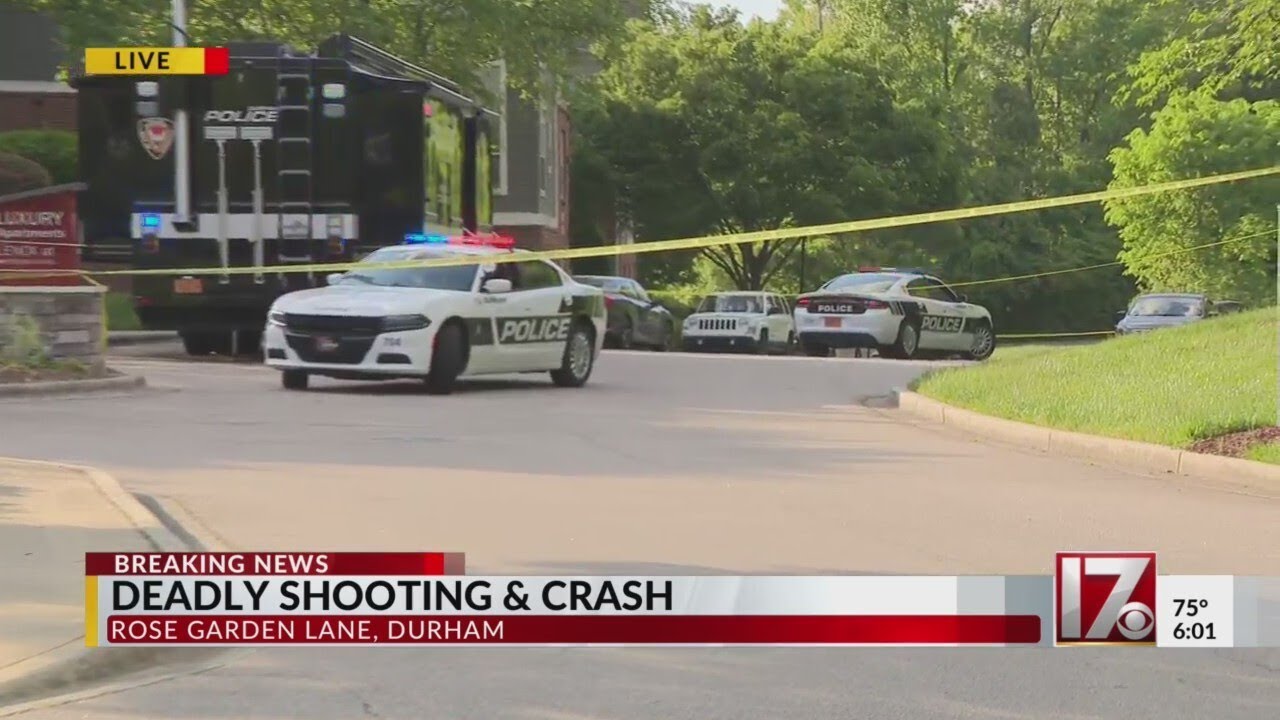 Man fatally shot found in car after crash on Rose Garden Lane in Durham, police say