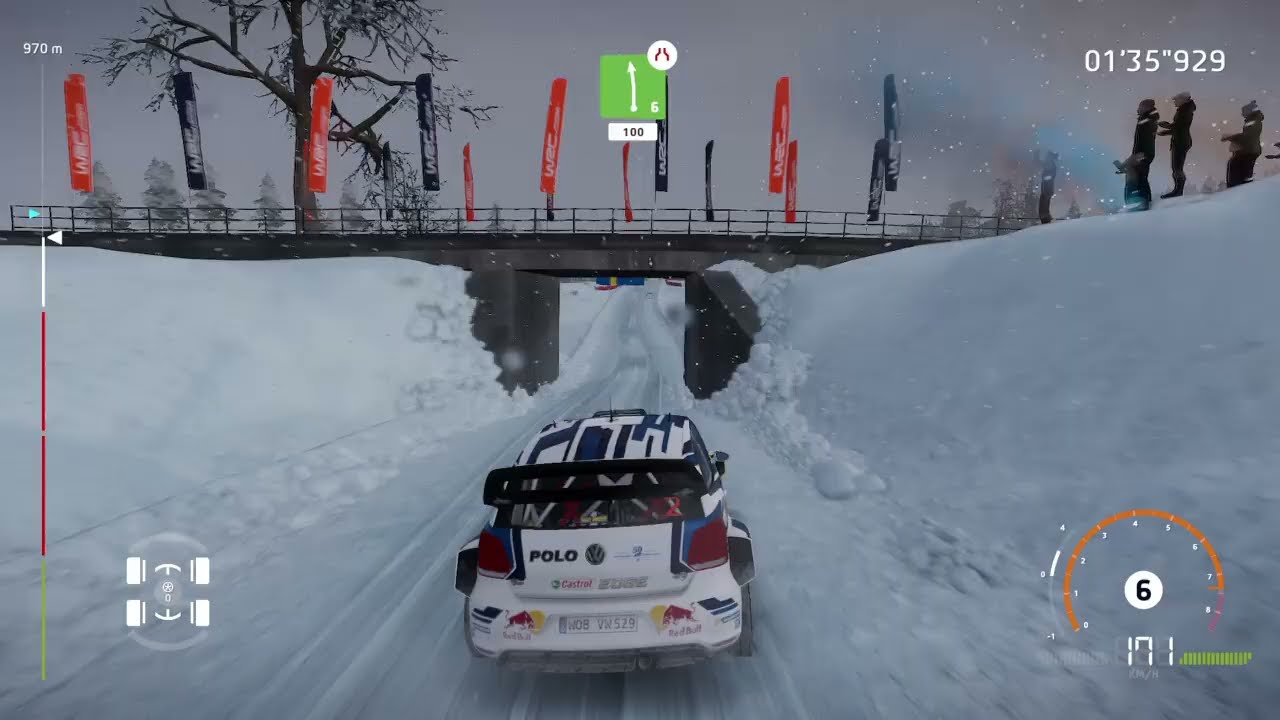WRC Generations – 200 KM/H VW Polo, Sweden Shakedown,  2013 Volkswagen Polo R