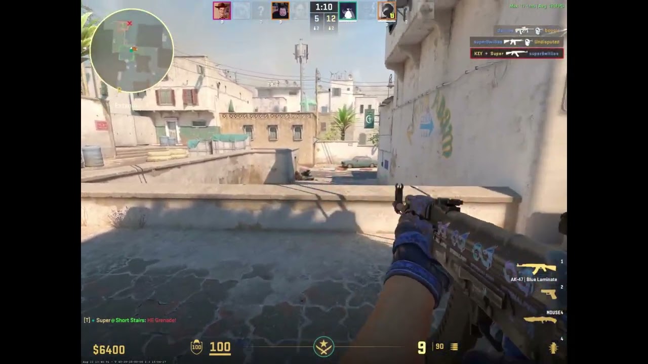 Flashbang Kill in CS2