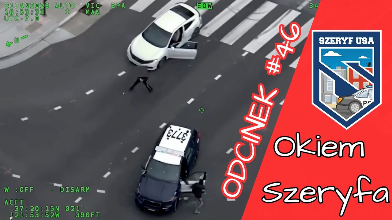 Okiem Szeryfa #46 - poscig, rozjechanie i strzaly.