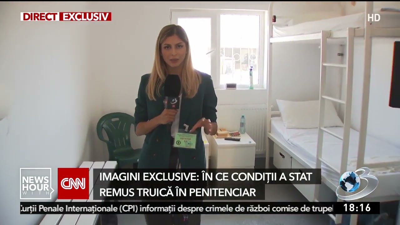 Echipa Antena 3 CNN a filmat în Penitenciarul Jilava