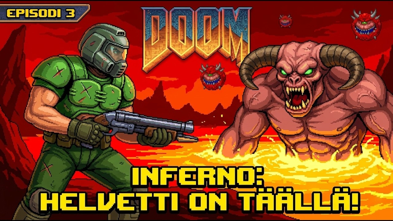 DOOM E3M1-2: Inferno on täällä!
