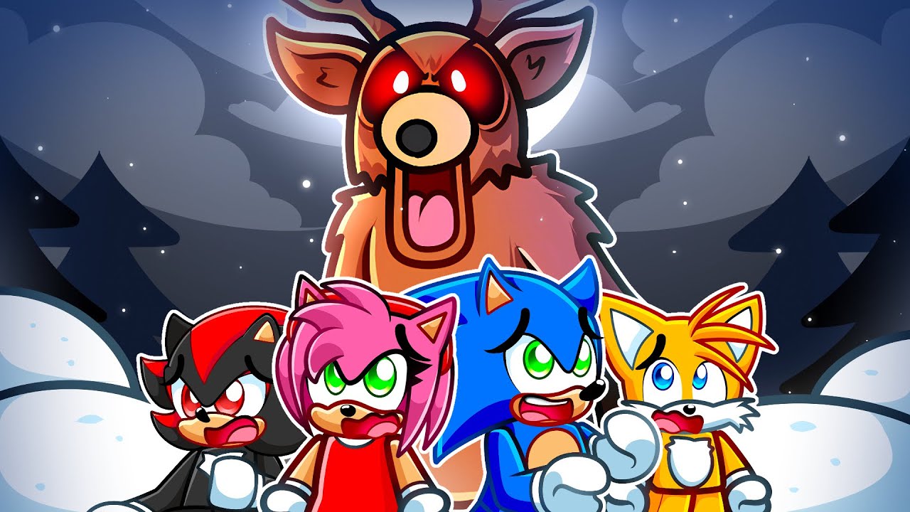 Sobrevivemos da NEVE do 99 NOITES no Roblox | Sonic, Tails e Shadow