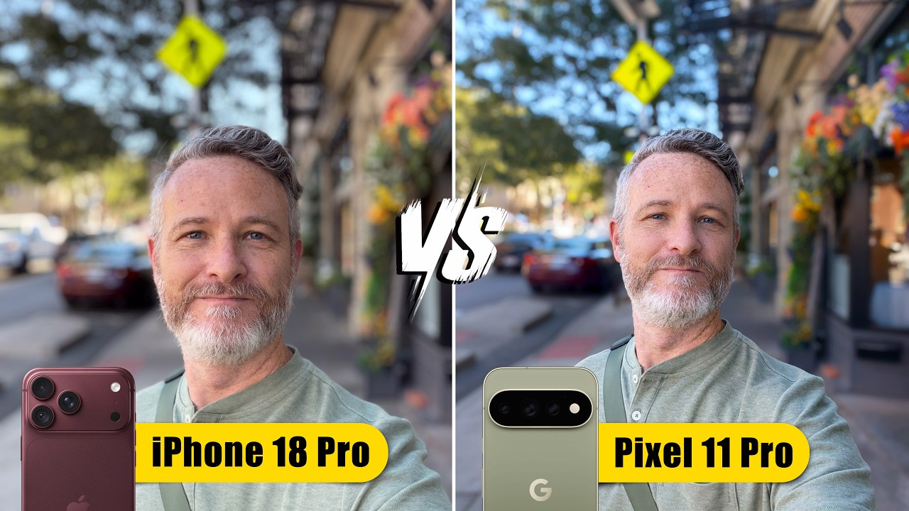 iPhone 18 Pro kontra Pixel 11 Pro