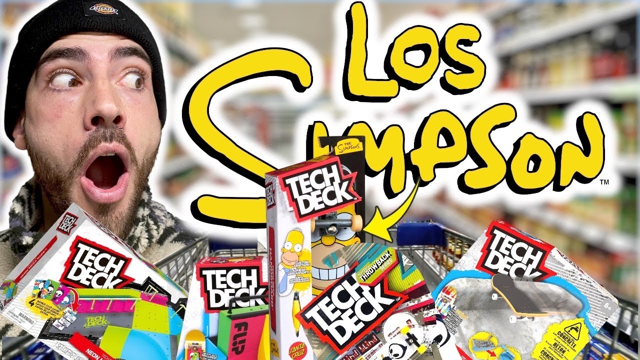 ❌ CACERÍA FINGERBOARD 5: BUSCANDO TECH DECK DE LOS SIMPSON ✅