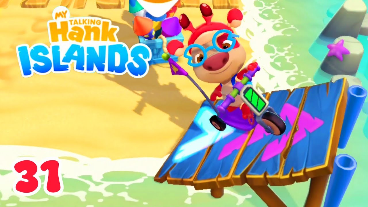 New Adventures Await on Hank’s Islands! My Talking Hank Islands Gameplay Walkthrough - Part 31