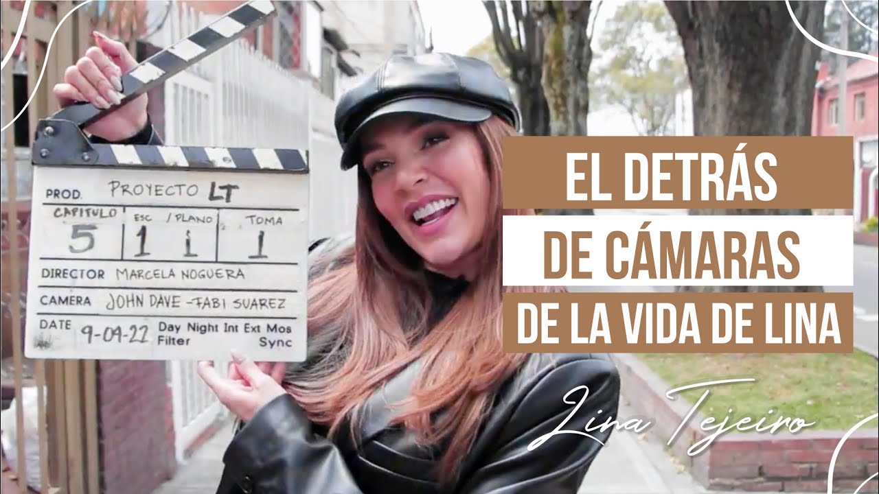 Mi vida DETRÁS de cámaras 🤳| LINA TEJEIRO