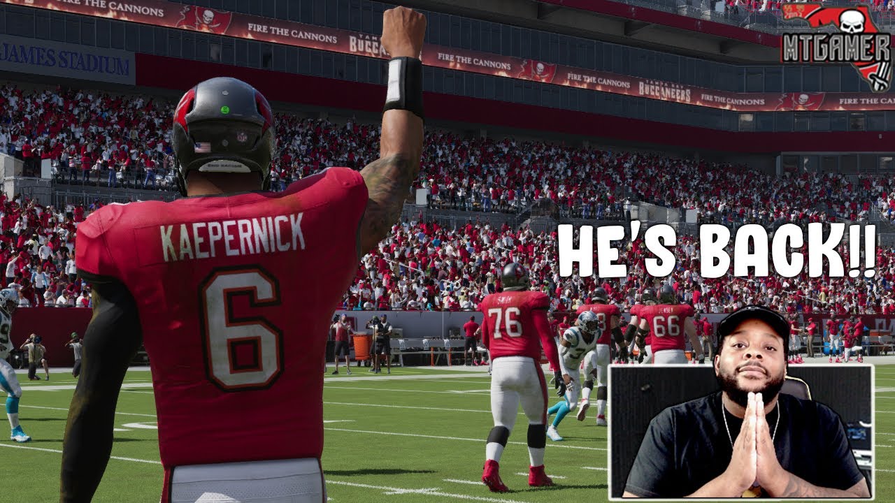 COLIN KAEPERNICK IS BACK IN MADDEN! MADDEN 21 GAMEPLAY