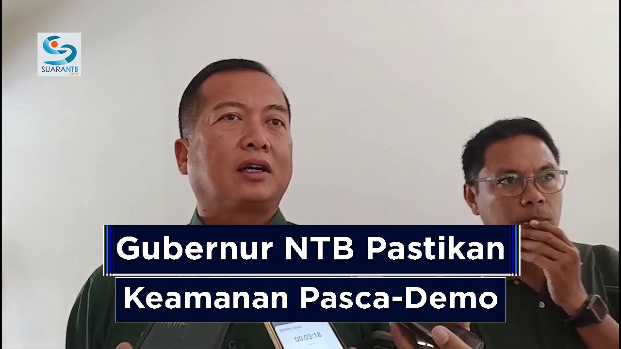 Gubernur Iqbal Pastikan Keamanan & Kondusivitas Wilayah NTB