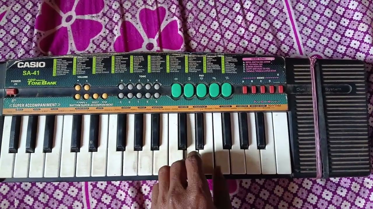 Aane Uske Aaye Bahar | Romantic Song | Casio Music Official#casio #piano #indianmusic 