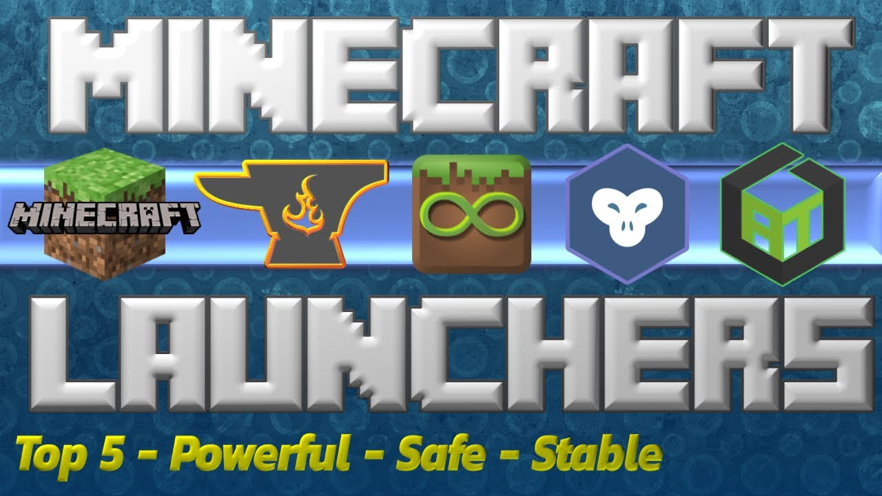 Top 5 Minecraft Launchers - Mojang, Curseforge, MultiMC, GDLauncher and ATLauncher