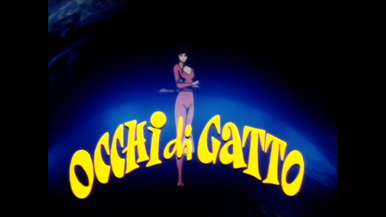 OCCHI DI GATTO - VIDEOSIGLE OP/ED (1 e 2) - CRISTINA D'AVENA