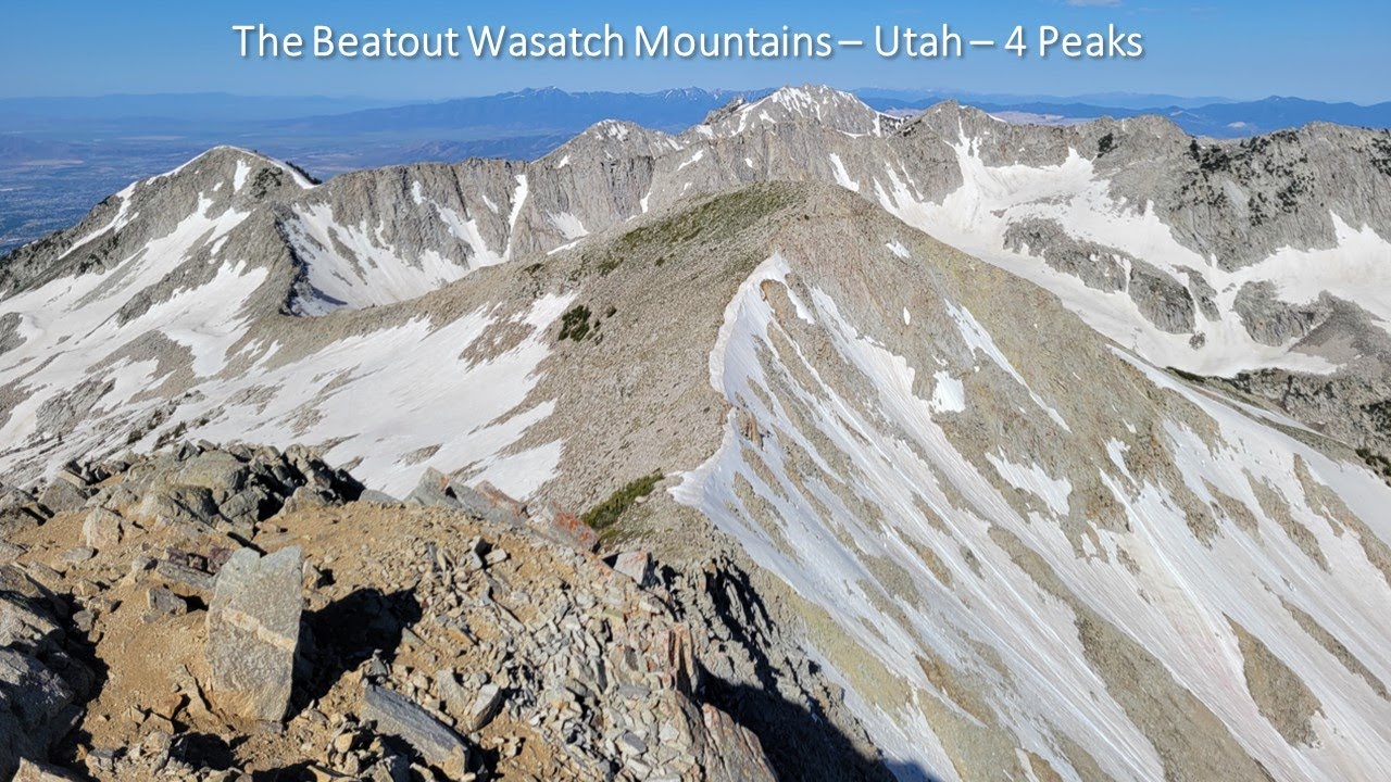 The Beatout // Wasatch Mountains Ridgeline Scramble // Utah // 4 Peaks