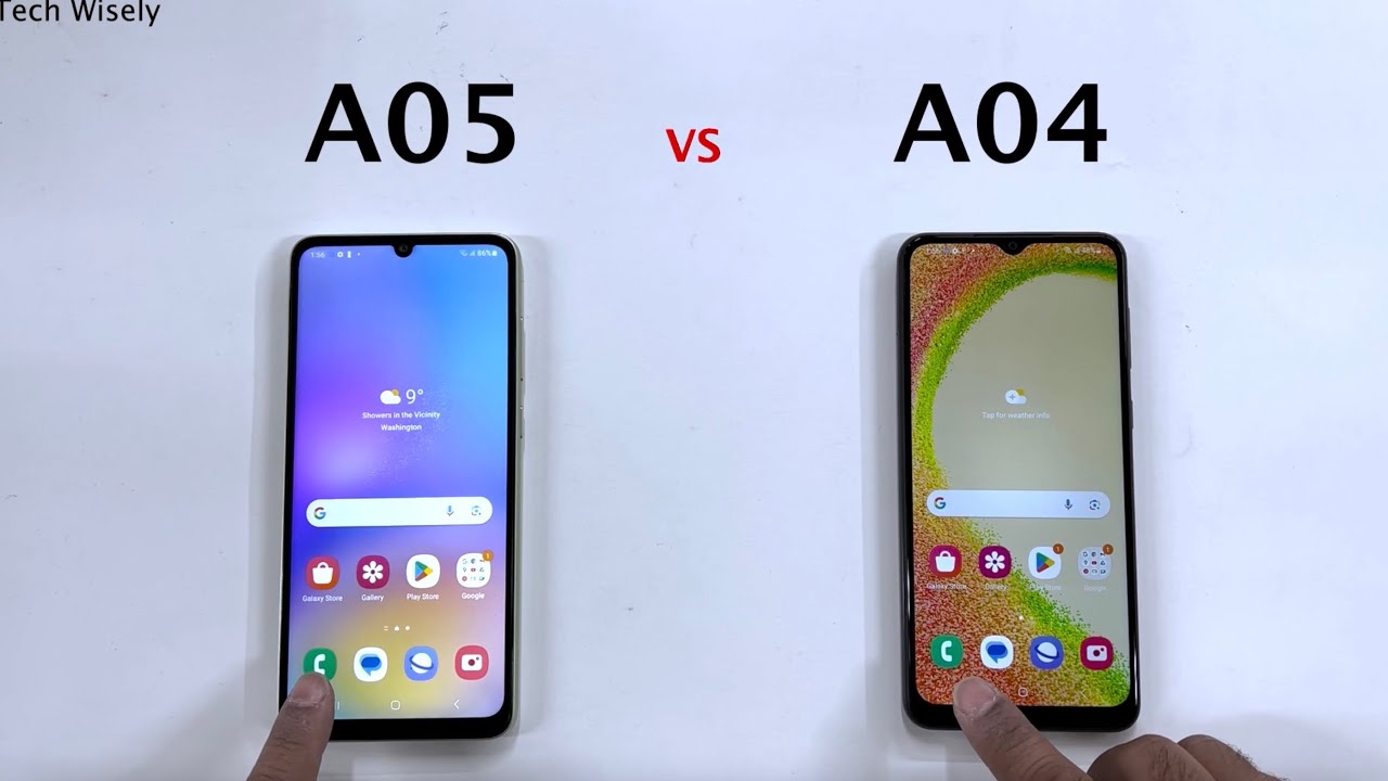 SAMSUNG A05 против SAMSUNG A04 &mdash; тест скорости