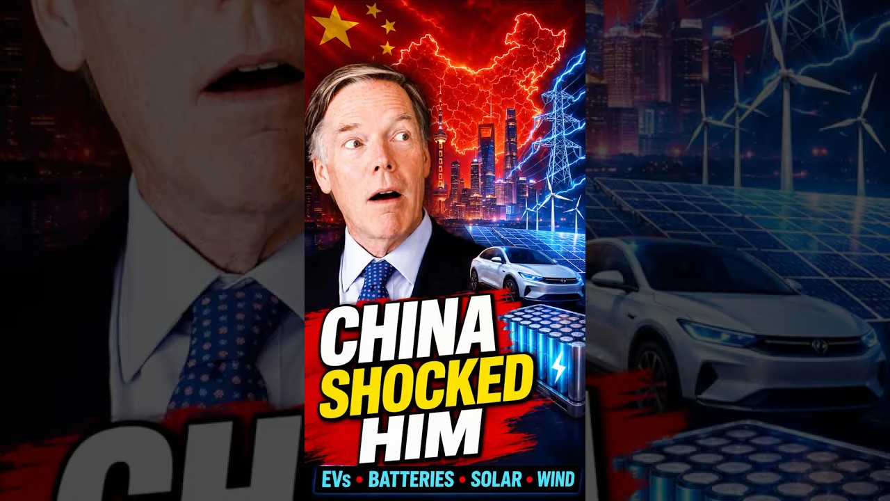 American Ambassador ADMITS China Leads Energy Race!