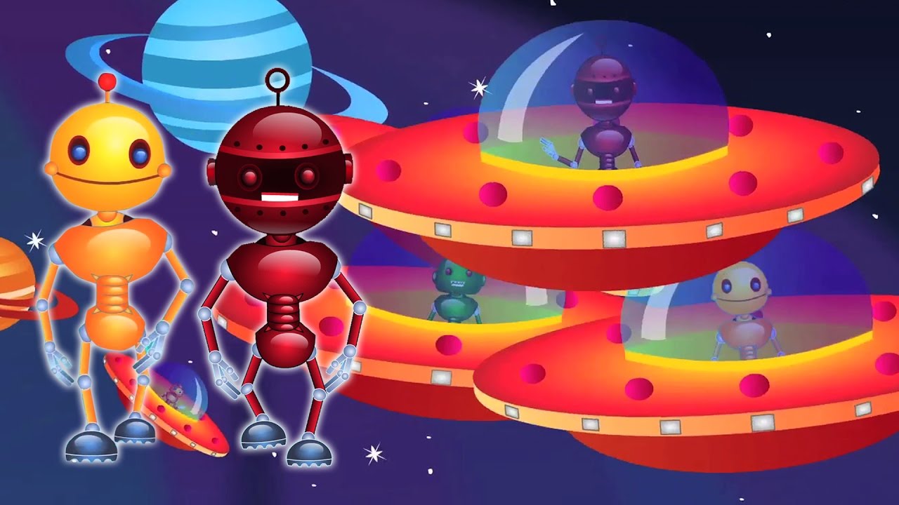 Робот палец семьи | Дошкольные песни | Рифма для младенцев | Nursery Rhyme | Robot Finger Family