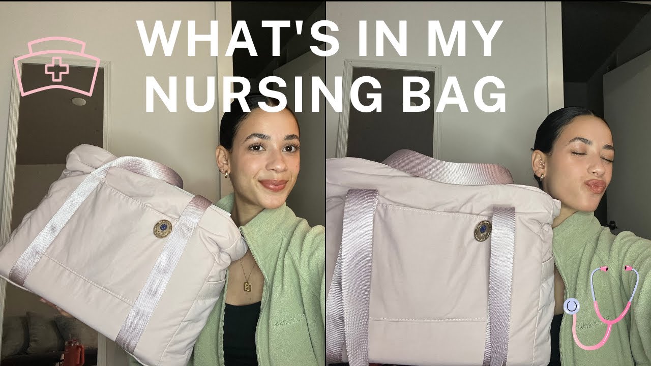 WHAT'S IN MY NURSING WORK BAG | NEW GRAD RN, L&D, NURSE