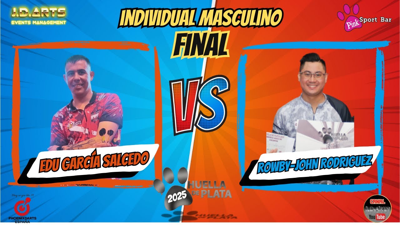 Huella de Plata 2025 - Edu García Salcedo Vs. Rowby-John Rodriguez - Individual Masculino - FINAL
