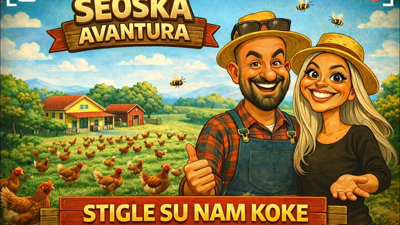 Stigle su nam koke i gradimo im ogradu za ispust (prvi dio) 