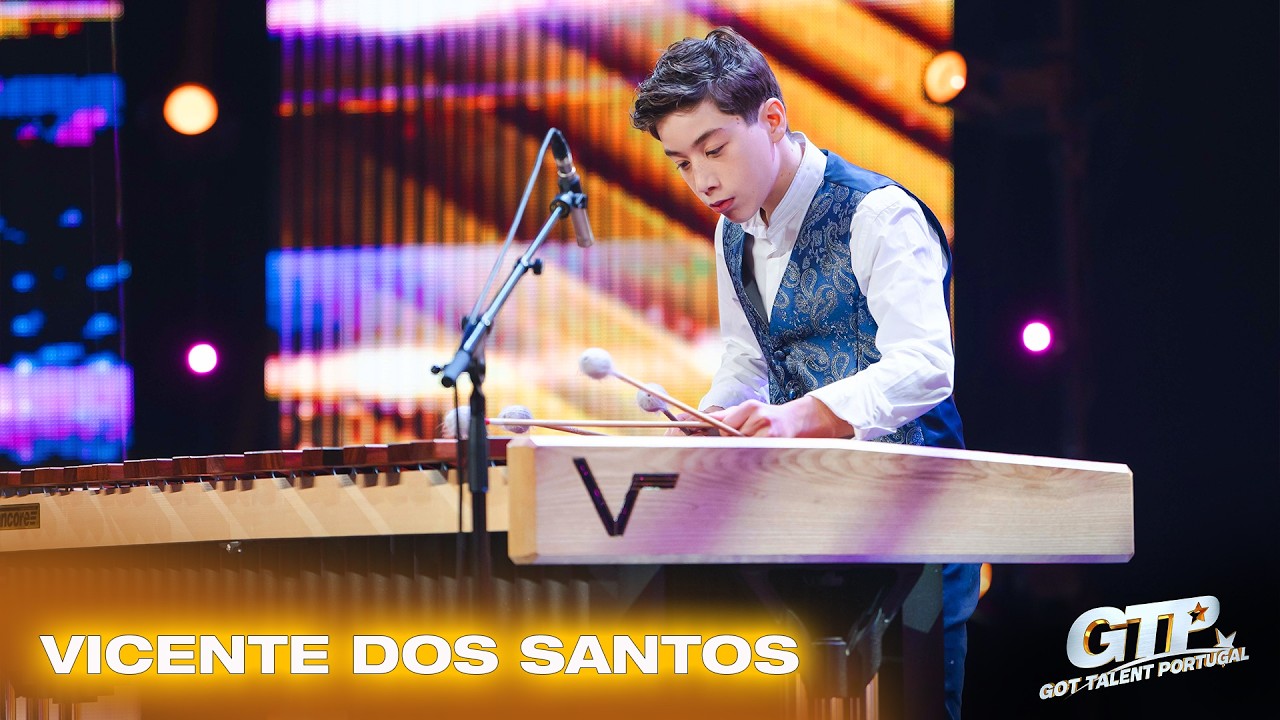 Vicente dos Santos: 14 anos e uma atuação inesquecível | Apuramento | Got Talent Portugal 2026