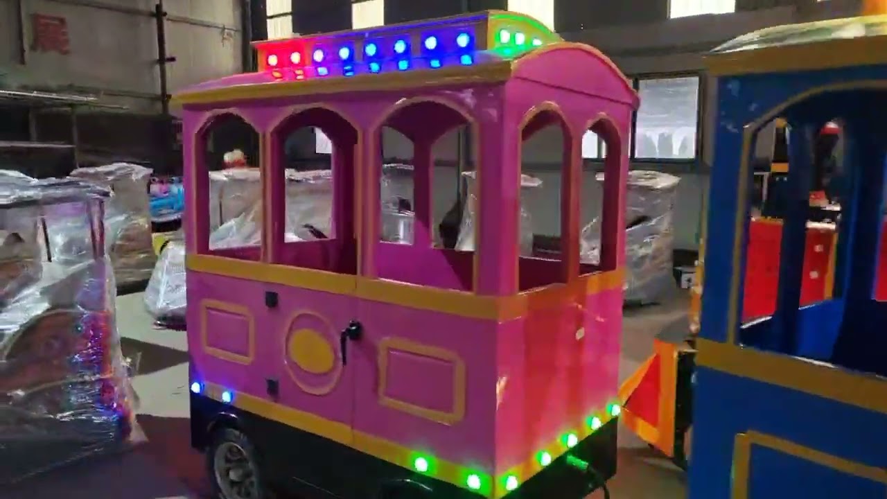used trackless train for sale