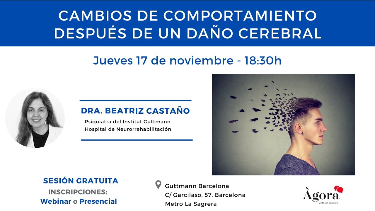 Cambios de comportamiento después de un daño cerebral