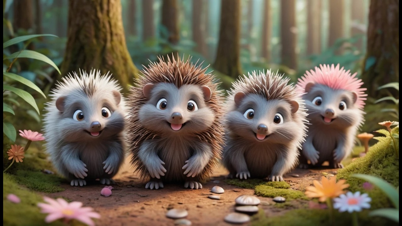 F&uuml;nf kleine Igel Stachelig Stachelig Stachel | Lustiges Tierlied & Kinderlied zum Mitmachen